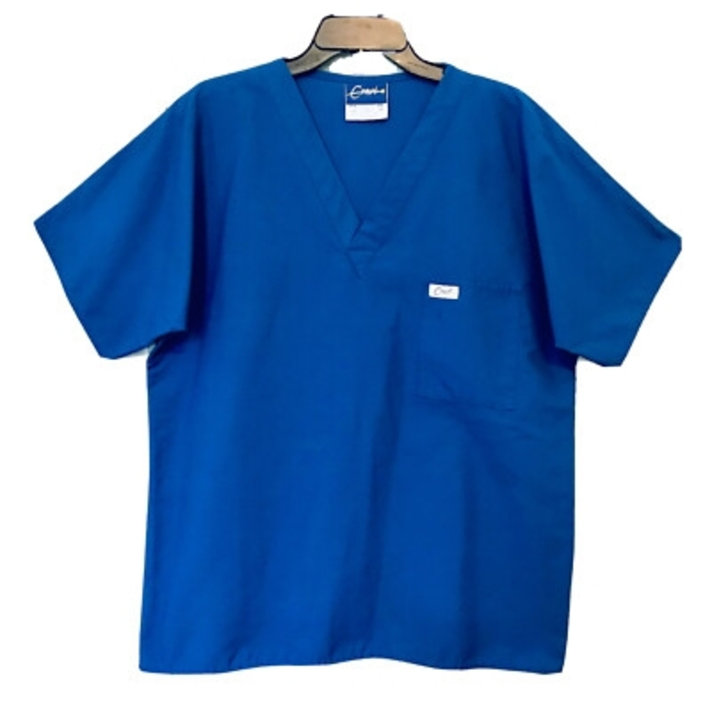 Cherokee Men's Blue V-Neck Shirt